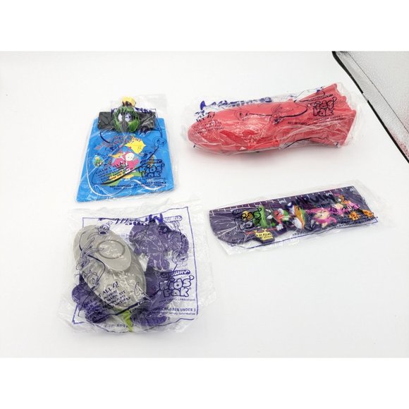 SUBWAY Kids Pak Meal Looney Tunes Toys 1998 Sealed Set Of 4 - Picture 1 of 6